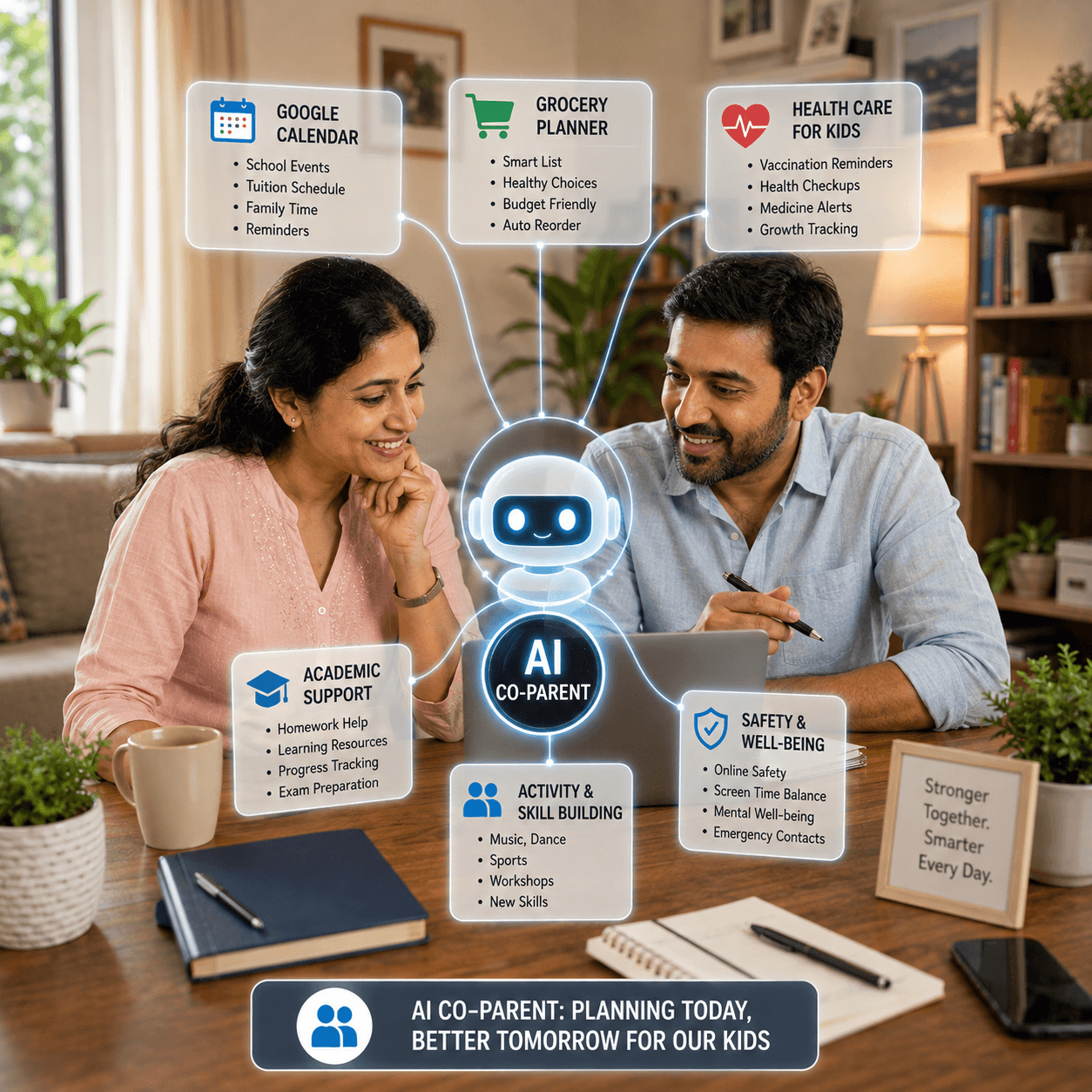 AI Ka Parenting. Ek Smart Ghar.